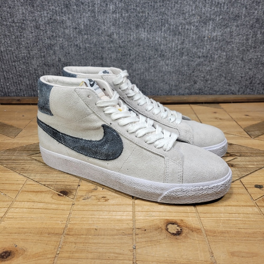 Nike SB Blazer Mid Faded Sail  DA1849-002 Mens 9 Trainers Shoes Sneaker Suede